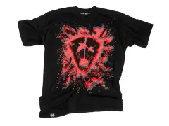 Subrosa Bikes "Bleached" T-Shirt - Black/Red