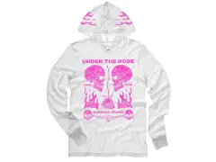 Subrosa Bikes "Rose Malone" Hooded Longsleeve - White