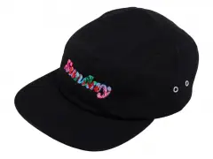 Sunday Bikes "Classy 5-Panel Camper" Kappe - Black/Multicolor
