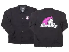 Sunday Bikes "Creepy Sweeper Windbreaker" Jacket - Black/Purple
