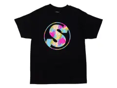 Sunday Bikes "Scribble Badge" T-Shirt - Black Sunday Bikes "Scribble Badge" T-Shirt - Black