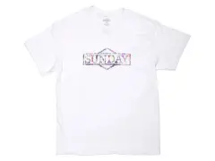 Sunday Bikes "Wallflower" T-Shirt - White