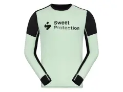 Sweet Protection "Hunter Merino Hybrid Long Sleeve" Jersey - Turquoise Sweet Protection "Hunter Merino Hybrid Long Sleeve" Jersey - Turquoise