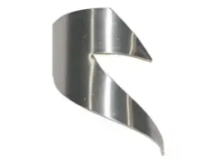 Tall Order "Logo" Alloy Badge - Polished