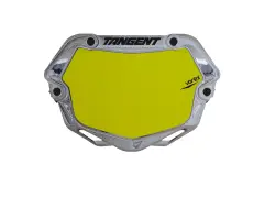 Tangent "Ventril 3D Chrome" BMX Race Number Plate