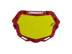 Tangent "Ventril 3D Chrome" BMX Race Number Plate
