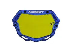 Tangent "Ventril 3D Chrome" BMX Race Number Plate