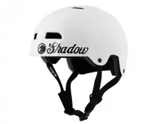 The Shadow Conspiracy "Classic" BMX Helmet - Gloss White