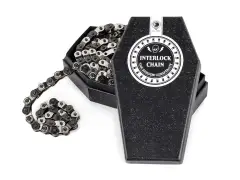 The Shadow Conspiracy "Interlock V2" Halflink Chain - Silver/Black