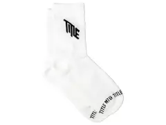 Title MTB "Everyday" Socks - White