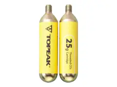 Topeak CO2-Kartuschen - 25 g (2 Stück) Topeak CO2-Kartuschen - 25 g (2 Stück)