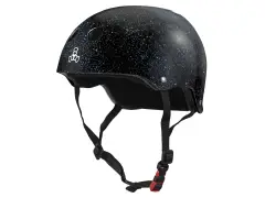 Triple 8 "Certified Sweatsaver" BMX Helmet - Black Glitter