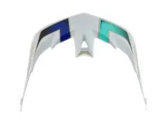 Troy Lee Designs "A3" Visor - Electra White Troy Lee Designs "A3" Visor - Electra White
