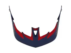 Troy Lee Designs "A3" Visor - Fang Dark Blue/Burgundy Troy Lee Designs "A3" Visor - Fang Dark Blue/Burgundy