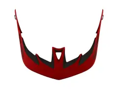 Troy Lee Designs "A3" Visor - Pump For Peace Red Troy Lee Designs "A3" Visor - Pump For Peace Red