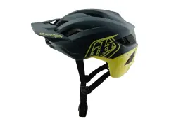 Troy Lee Designs "Flowline SE Mips" MTB Helm - Badge Gray/Glo Yellow Troy Lee Designs "Flowline SE Mips" MTB Helm - Badge Gray/Glo Yellow