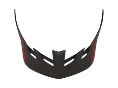 Troy Lee Designs "Flowline SE" Visor - Radian Charcoal/Red Troy Lee Designs "Flowline SE" Visor - Radian Charcoal/Red