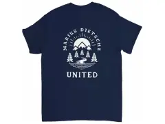 United Bikes "Marius Dietsche Signature" T-Shirt - Navy