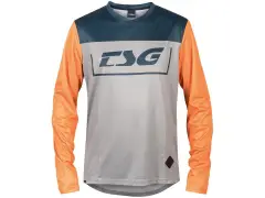 TSG "Breeze Jersey" Longsleeve - Blue/Orange