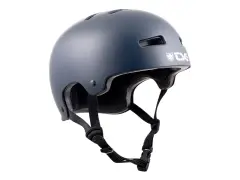 TSG "Evolution Solid Colors" BMX Helm - Satin Midnight Blue
