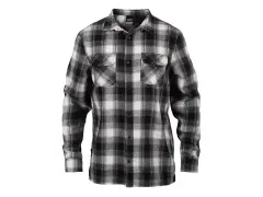 TSG "Flannel Jersey" Shirt - Black / White