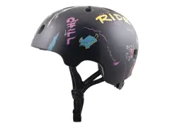 TSG "Meta Graphic Design" BMX Helm - Black Drip-In