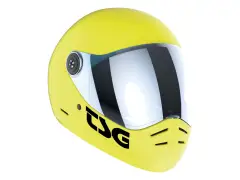TSG "Pass 2.0 Solid Color" Fullface Helm - Satin Acid Yellow TSG "Pass 2.0 Solid Color" Fullface Helm - Satin Acid Yellow