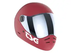 TSG "Pass 2.0 Solid Color" Fullface Helm - Satin Gentle Red TSG "Pass 2.0 Solid Color" Fullface Helm - Satin Gentle Red