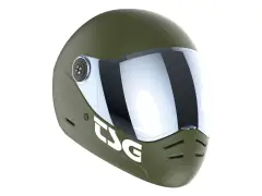 TSG "Pass 2.0 Solid Color" Fullface Helm - Satin Olive TSG "Pass 2.0 Solid Color" Fullface Helm - Satin Olive