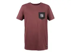 TSG "Pocket Heather" T-Shirt - Oxblood