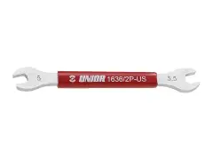 Unior "1636/2P-US" Double Sided Spoke Wrench - 5.5/6.0mm Unior "1636/2P-US" Double Sided Spoke Wrench - 5.5/6.0mm