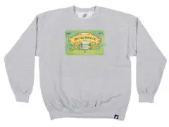 United Bikes "Seamus IPA Crew Neck" Pullover - Heather Grey United Bikes "Seamus IPA Crew Neck" Pullover - Heather Grey