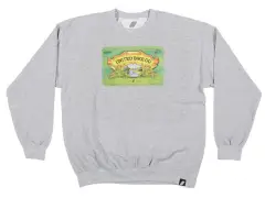 United Bikes "Seamus IPA Crew Neck" Pullover - Heather Grey