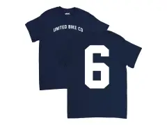United Bikes "Six" T-Shirt - Navy