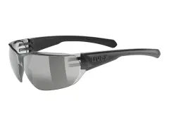 uvex "equate" Sonnenbrille - Smoke Lens / Black Matt