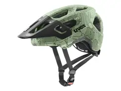 uvex "react jr." MTB Helm - Moss Green Altimeter Matt (Kids)