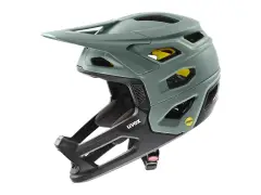 uvex "revolt MIPS" Fullface Helm - Moss Green-Black Matt uvex "revolt MIPS" Fullface Helm - Moss Green-Black Matt