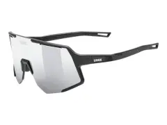 uvex "sequenze" Sonnenbrille - Mirror Silver Lens / Black Matt