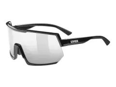 uvex "sportstyle 235" Sonnenbrille - Mirror Silver Lens / Black
