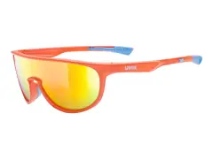uvex "sportstyle 515" Sonnenbrille - Mirror Orange Lens / Orange Matt (Kids)