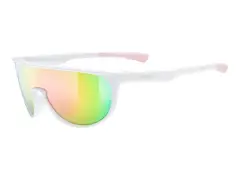uvex "sportstyle 515" Sonnenbrille - Mirror Pink Lens / White Matt (Kids)