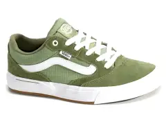 Vans "BMX Proof Wafflecup" Shoes - Olive Green/White