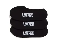 Vans "Classic No Show" Socks (3 Pair) - Black