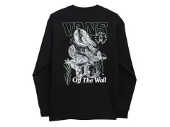 Vans "Distorted Snake" Longsleeve - Black