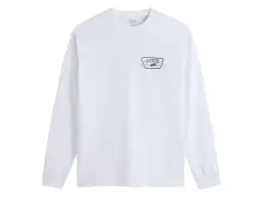 Vans "Full Patch Back" Longsleeve - White