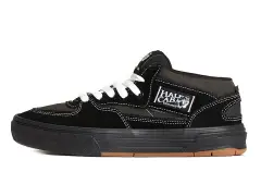Vans "Skate Half Cab Wafflecup" Shoes - Black/Asphalt