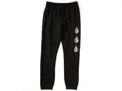 Volcom "Iconic Stone Fleece Jogger" Hose - Black (Kids)