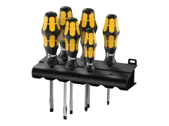 Wera "932 S/6" Schraubendreher Set mit Rack Wera "932 S/6" Schraubendreher Set mit Rack