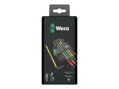 Wera "967/9 TX BO Multicolour" Torx Winkelschlüssel Set - T8 bis T40 Wera "967/9 TX BO Multicolour" Torx Winkelschlüssel Set - T8 bis T40
