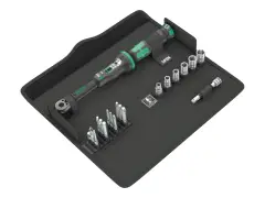 Wera "Click-Torque A 6 Set 1" Drehmomentschlüssel Set - 2,5 bis 25 Nm Wera "Click-Torque A 6 Set 1" Drehmomentschlüssel Set - 2,5 bis 25 Nm